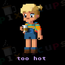 Load image into Gallery viewer, pixelcups - COFFEEGIRL
