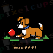 Load image into Gallery viewer, pixelcups - WOOFFF!
