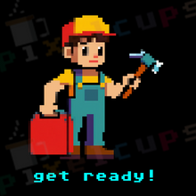 Load image into Gallery viewer, pixelcups - HANDYMAN
