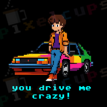 Load image into Gallery viewer, pixelcups - OUTRUN
